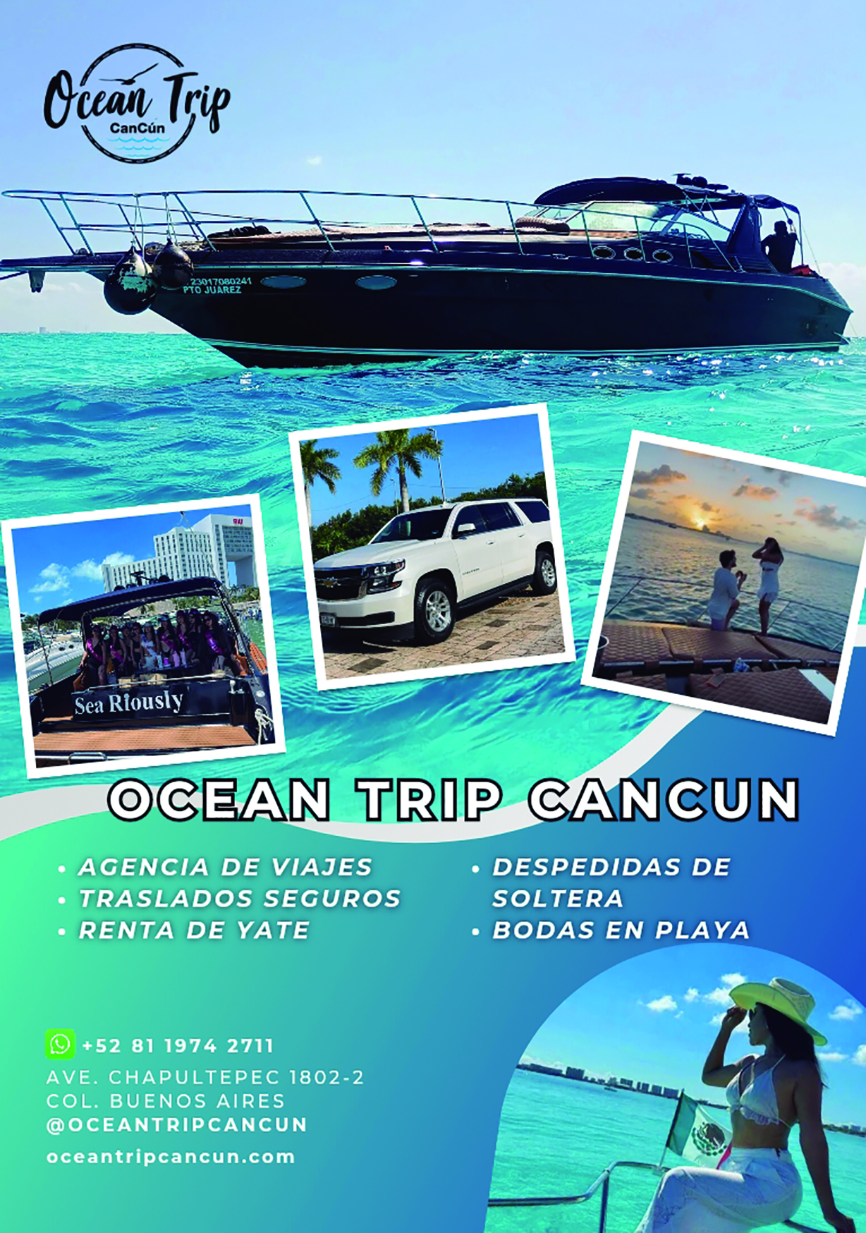 Ocean trip cancun